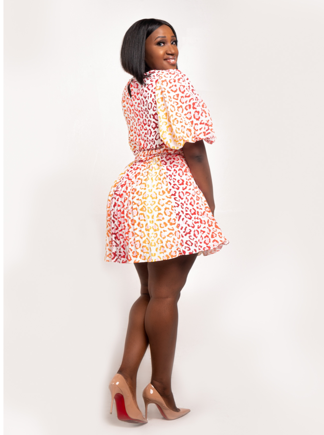 Sexy Brown Leopard Print Dress - Long Sleeve Dress - Maxi Dress - Lulus